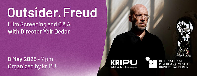 Outsider. Freud – Film Screening and Q&A with Yair Qedar (Director)